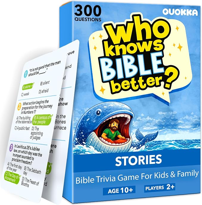 216 "Who's Most Likely To...?" Questions Bible Edition.
