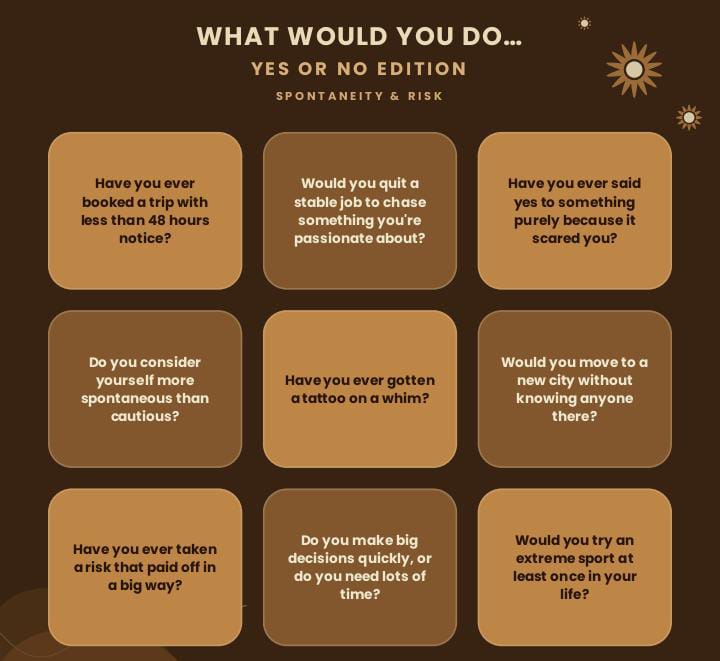 216 Yes Or No Icebreaker Game Night Questions.