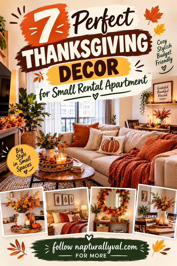 7 Perfect Thanksgiving Decor for Small Rental Apartment. 4 7 Perfect Thanksgiving Decor for Small Rental Apartment.
