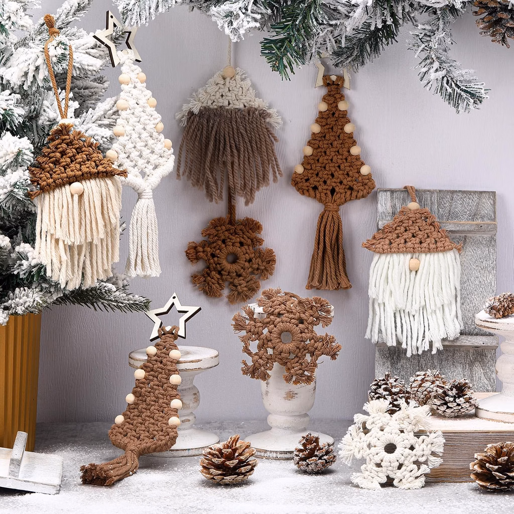 6 Perfect Christmas Boho Decor Ideas for Boho Themed Living Room.
